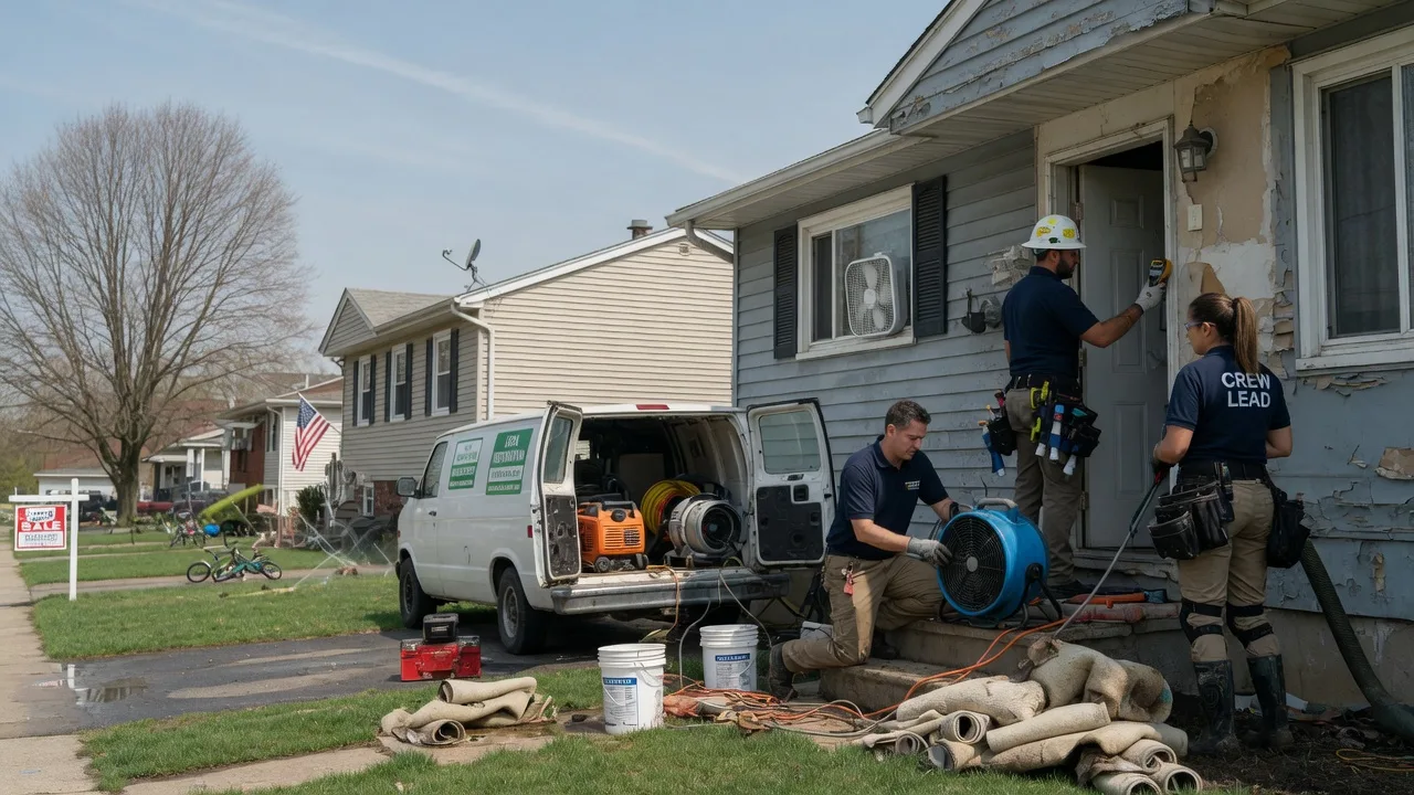 Flood Cleanup in Fishing Creek, MD near me